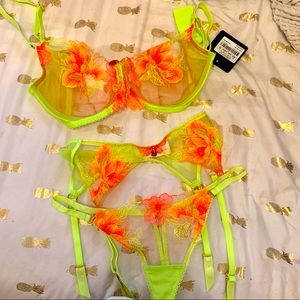Honey birdette neon Christine three piece set